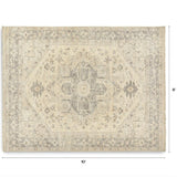 8' x 10' Area Rug (Cream)