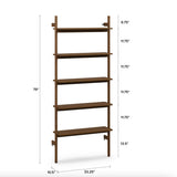 Walnut MCM Shelving Unit (Wide)