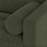 88" Tufted MCM Sofa (Fir Green)