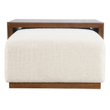 Stafford Ottoman w/ Castered Table