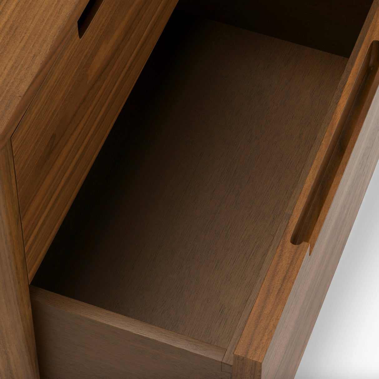 2-Drawer MCM Nighstand (Walnut)