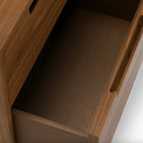 2-Drawer MCM Nighstand (Walnut)