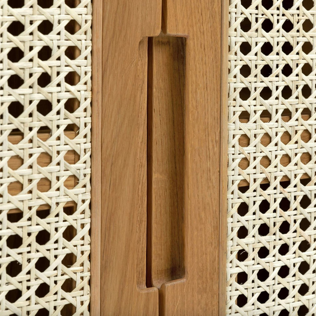63" MCM-Style Media Unit (Oak)