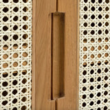 63" MCM-Style Media Unit (Oak)