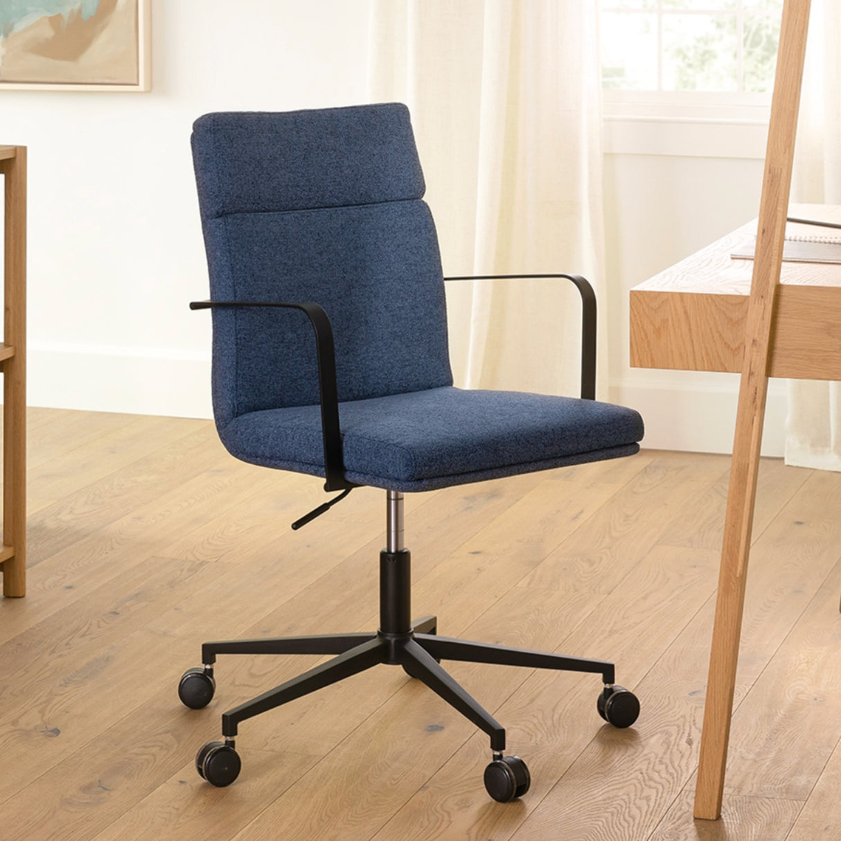 Adjustable Office Chair (Ultramarine Blue)