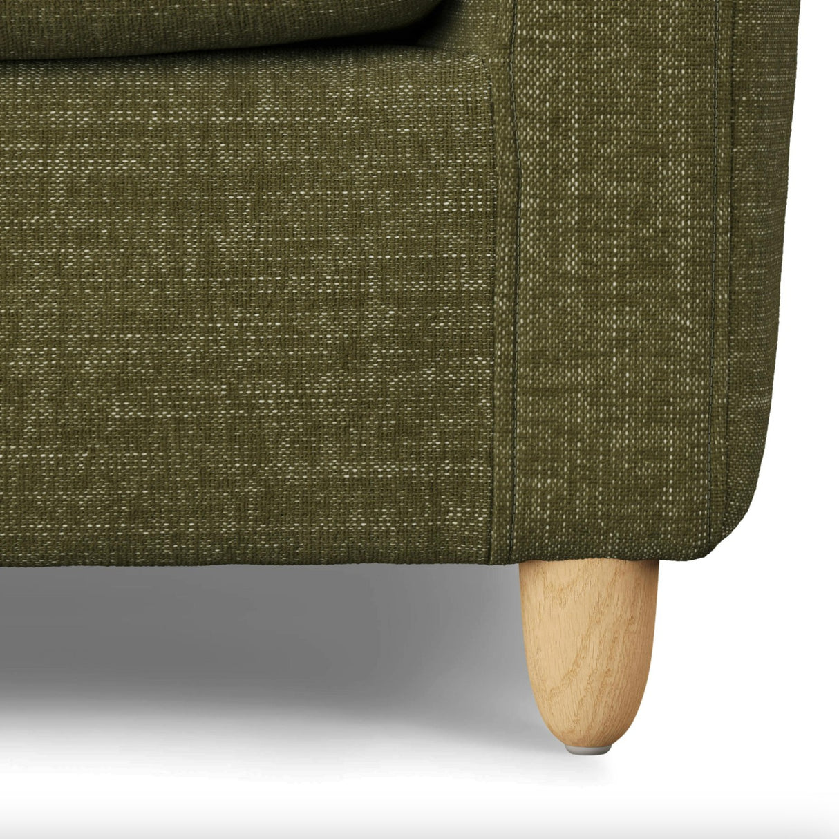 Article 80-inch MCM sofa bed in Napa Moss fabric, modern sleeper couch with sleek design and plush upholstery.