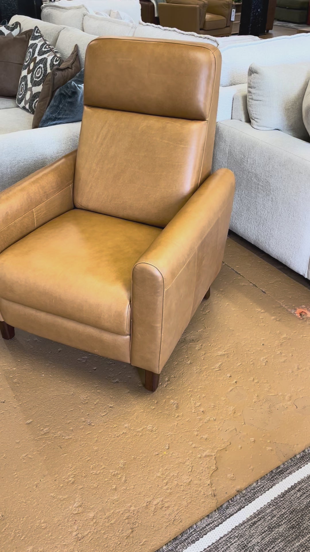 MCM Recliner Chair (Taos Tan Leather)