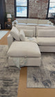 Serenity Cloud 4pc Sectional w/Storage Ottoman