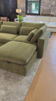 Serenity Cloud Sectional w/Storage Ottoman (4pc)