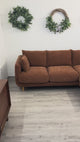 90" Sectional w/ Reversible Chaise (Hestia Caramel)