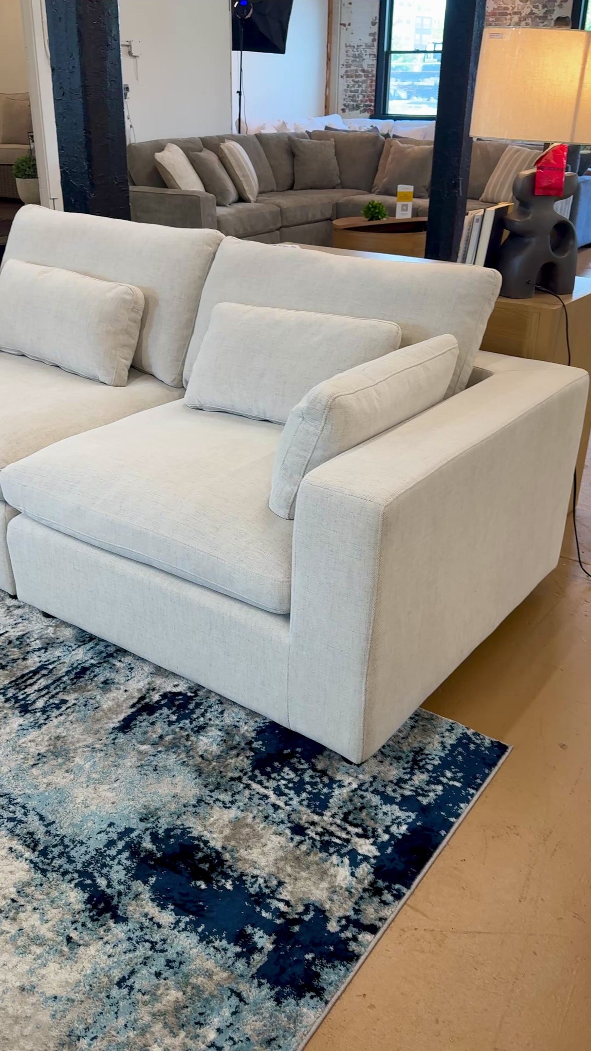 Serenity Cloud 2pc Sectional Sofa