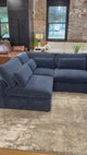 Serenity Cloud Sectional w/Storage Ottoman (5pc)