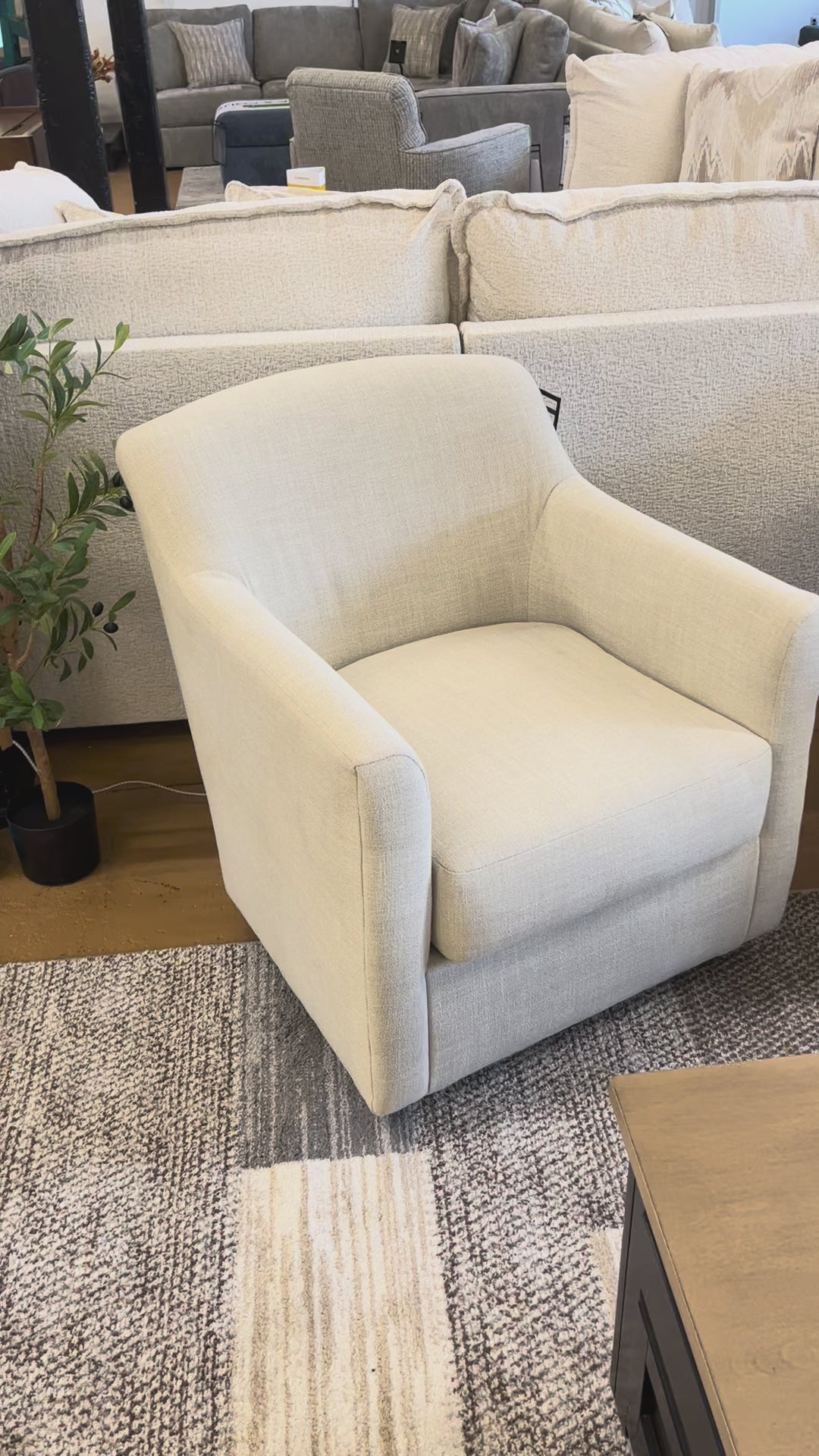 Harlow Swivel Accent Chair