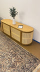 63" MCM-Style Media Unit (Oak)