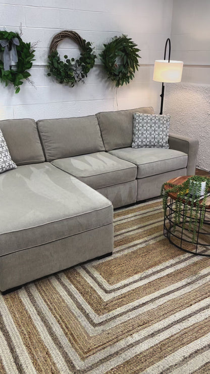 Macy’s Radley 3pc Modular Sectional