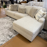 Pull Up A Couch Briarwood 2-piece sectional sofa, beige upholstery with plush cushions and modern design.