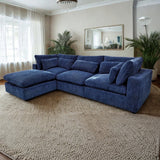 Serenity Cloud Sectional w/Storage Ottoman (5pc) - Pull Up A Couch