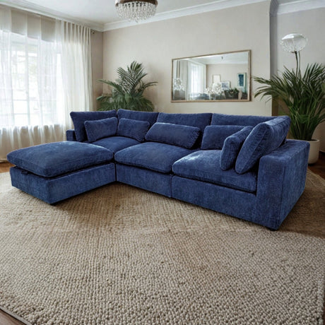 Serenity Cloud Sectional w/Storage Ottoman (5pc) - Pull Up A Couch