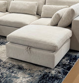 Serenity Cloud Sectional Sofa (2pc)