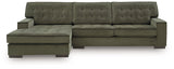 Caspian-Town sectional sofa with chaise by Signature Design Ashley, featuring plush upholstery and modern design.