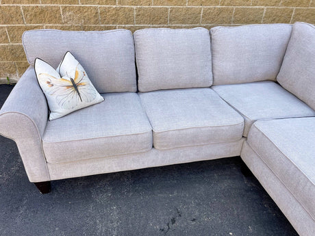 Bauhaus 2pc Sectional with Cushions - Pull Up A Couch