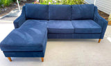 West Elm Sofa w/ Reversible Chaise - Pull Up A Couch