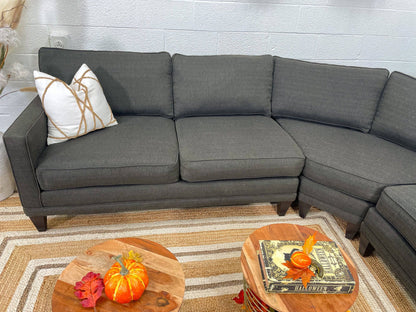 Rowe 3pc Sectional w/ Wedge - Pull Up A Couch