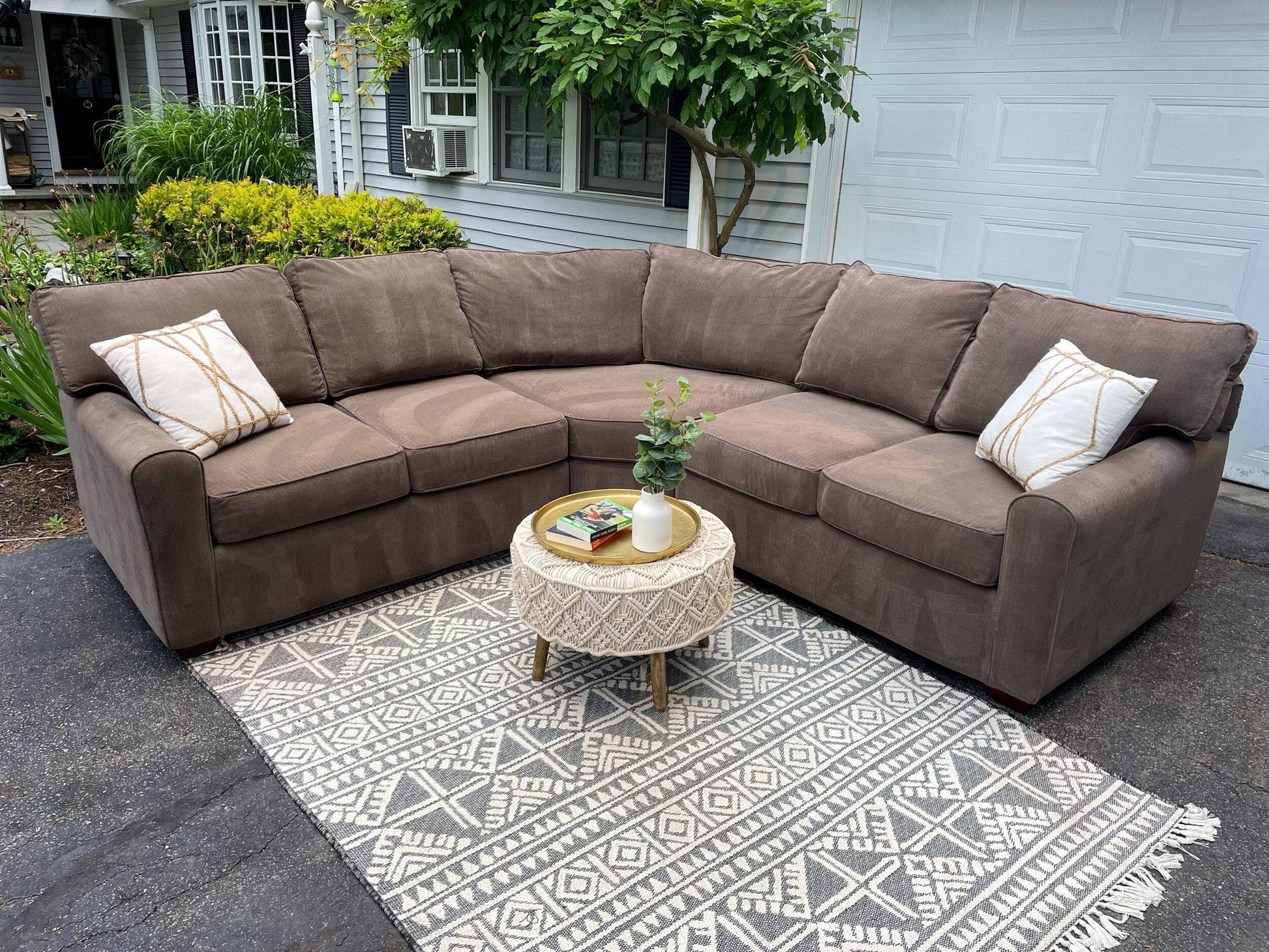 3 Piece Corner Sectional Couch - Pull Up A Couch