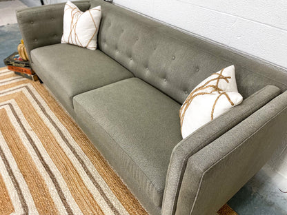 Crate & Barrel Sofa 3-seat Tufted Sofa - Pull Up A Couch