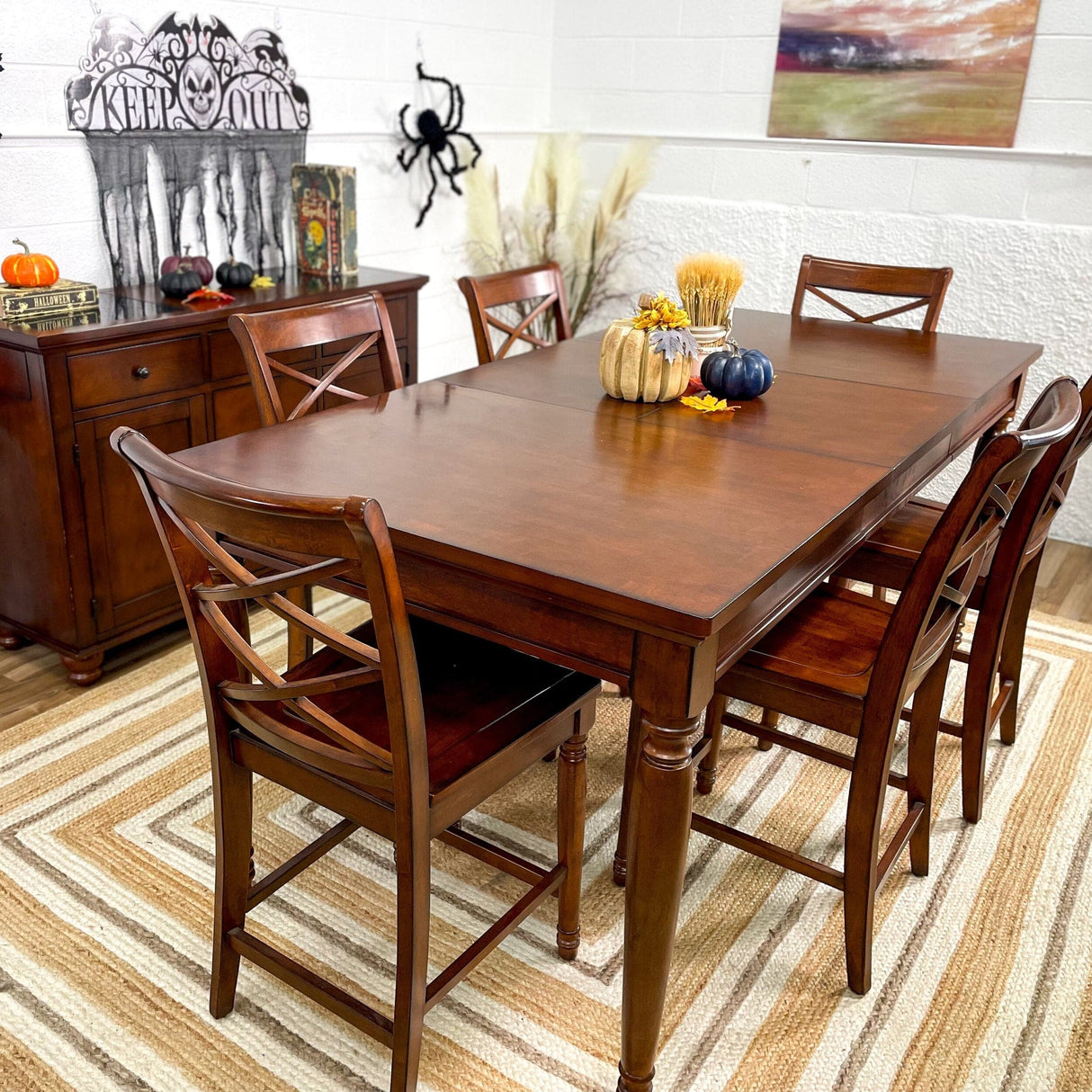 Aspen Home Cambridge 8 pc Dining Set - Pull Up A Couch