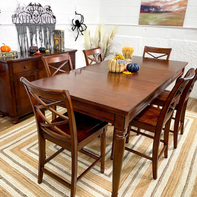 Aspen Home Cambridge 8 pc Dining Set - Pull Up A Couch