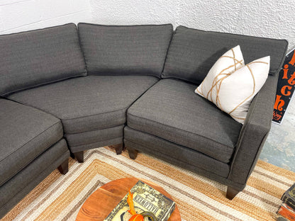 Rowe 3pc Sectional w/ Wedge - Pull Up A Couch