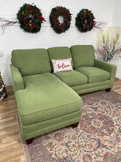 Basset Apartment Sectional w/Chaise - Pull Up A Couch