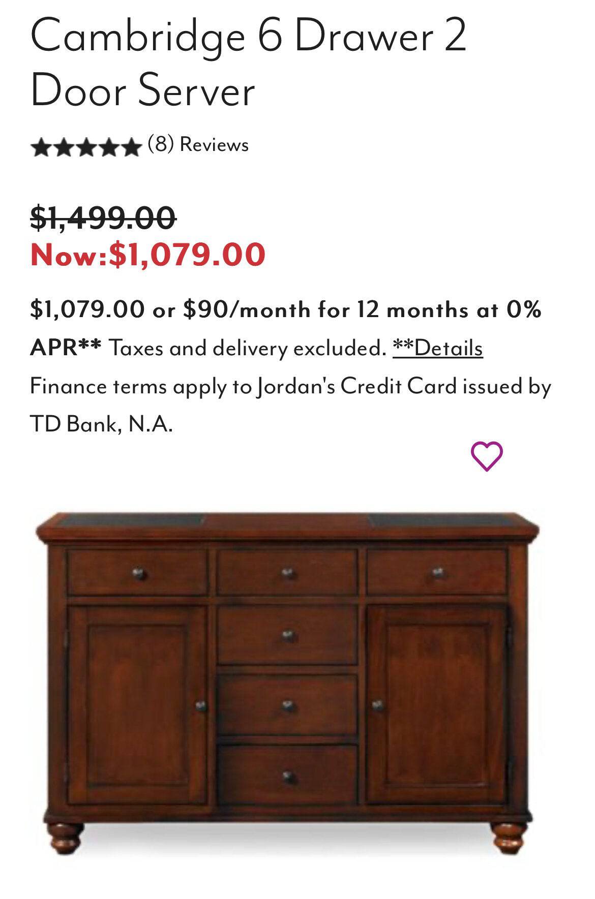 Aspen Home Cambridge 8 pc Dining Set - Pull Up A Couch