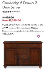 Aspen Home Cambridge 8 pc Dining Set - Pull Up A Couch