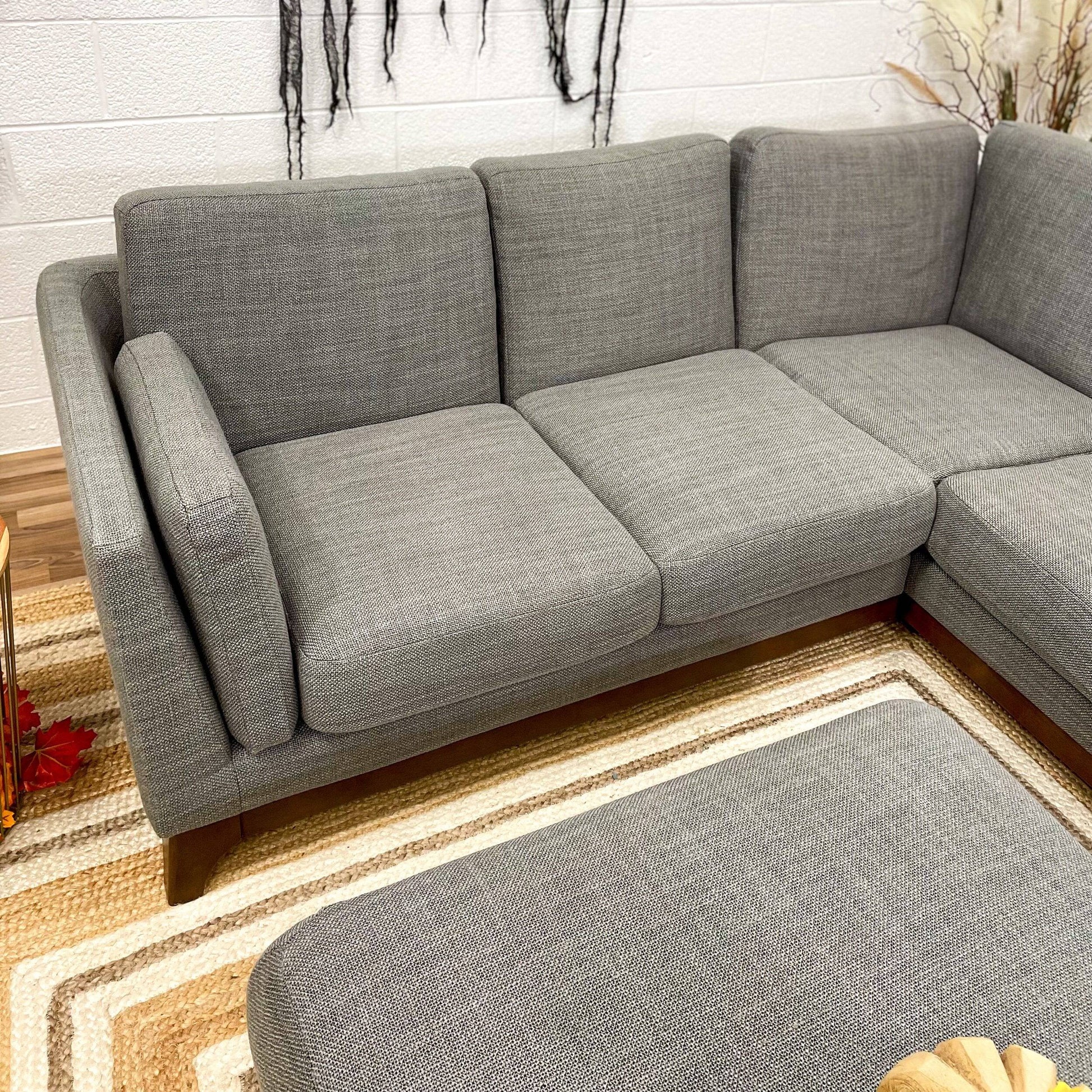 Article Ceni 2pc Sectional + Ottoman - Pull Up A Couch