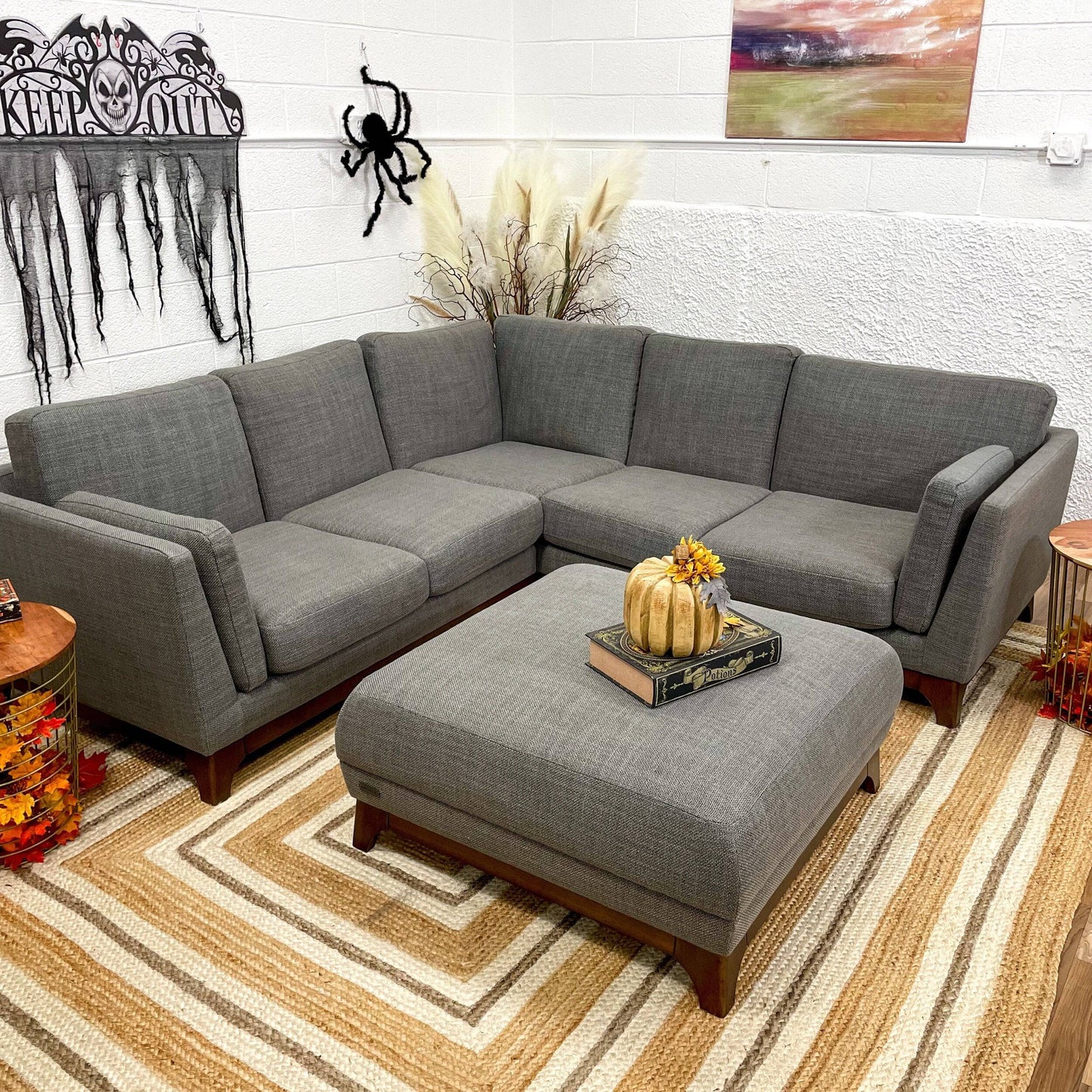 Article Ceni 2pc Sectional + Ottoman - Pull Up A Couch