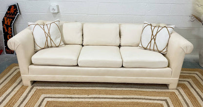 Cream Off-White 3-seat Sofa Couch - Pull Up A Couch