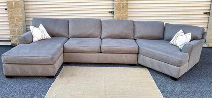 MaxHome 3pc Sectional w/Chaise and Cuddle corner - Pull Up A Couch