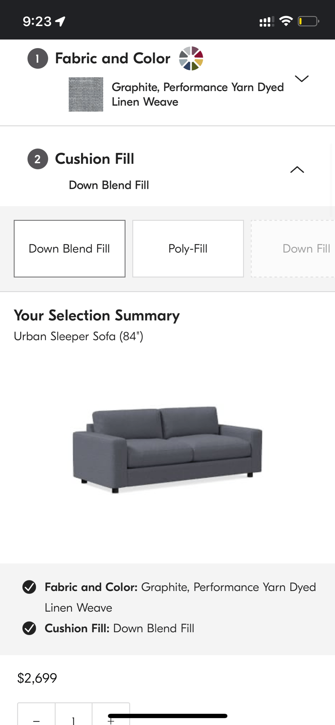 West Elm Urban Sleeper Couch - Pull Up A Couch