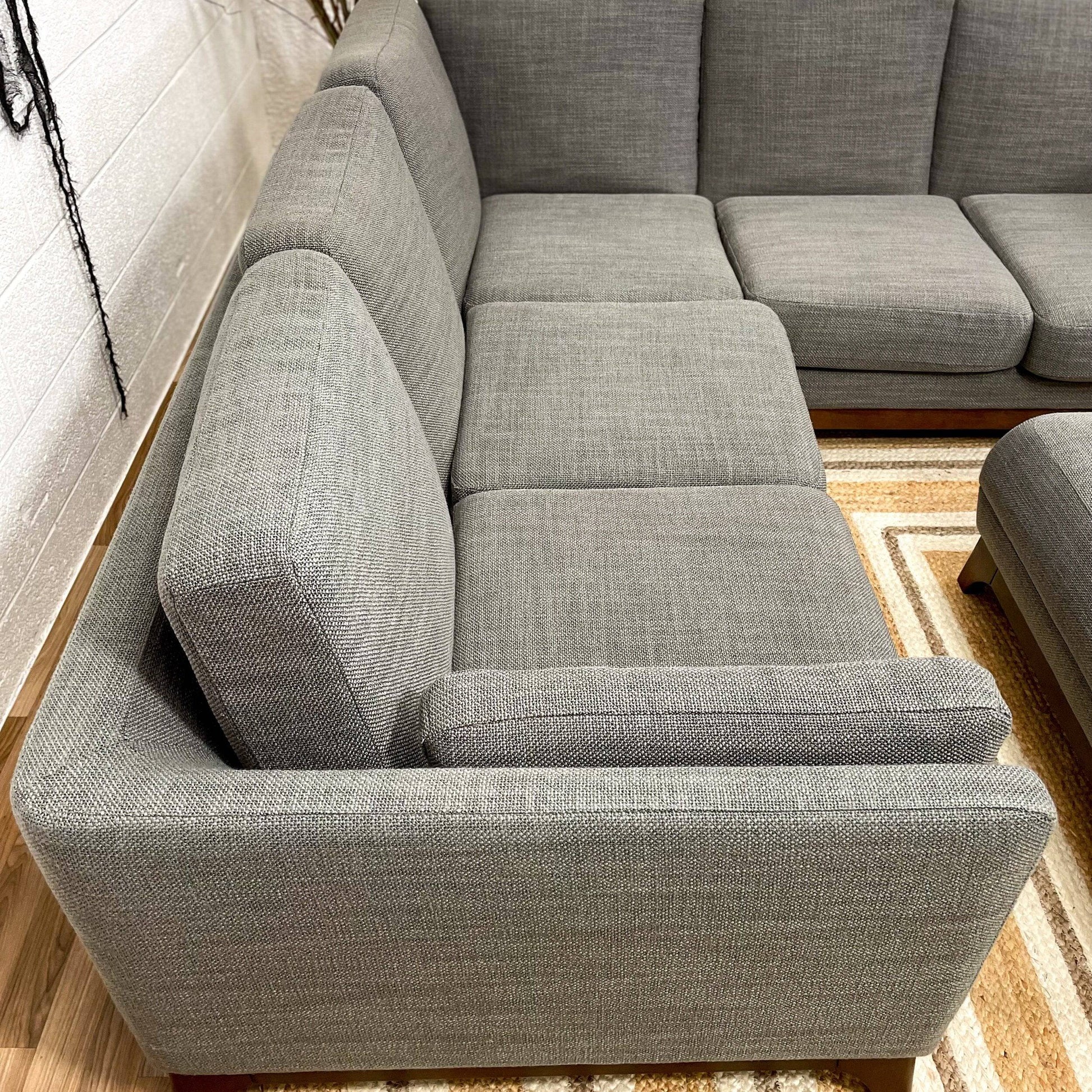 Article Ceni 2pc Sectional + Ottoman - Pull Up A Couch