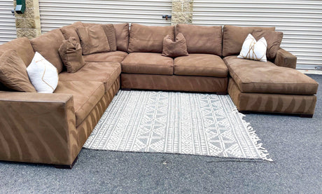 Crate & Barrel 4pc Sectional w/Chaise - Pull Up A Couch